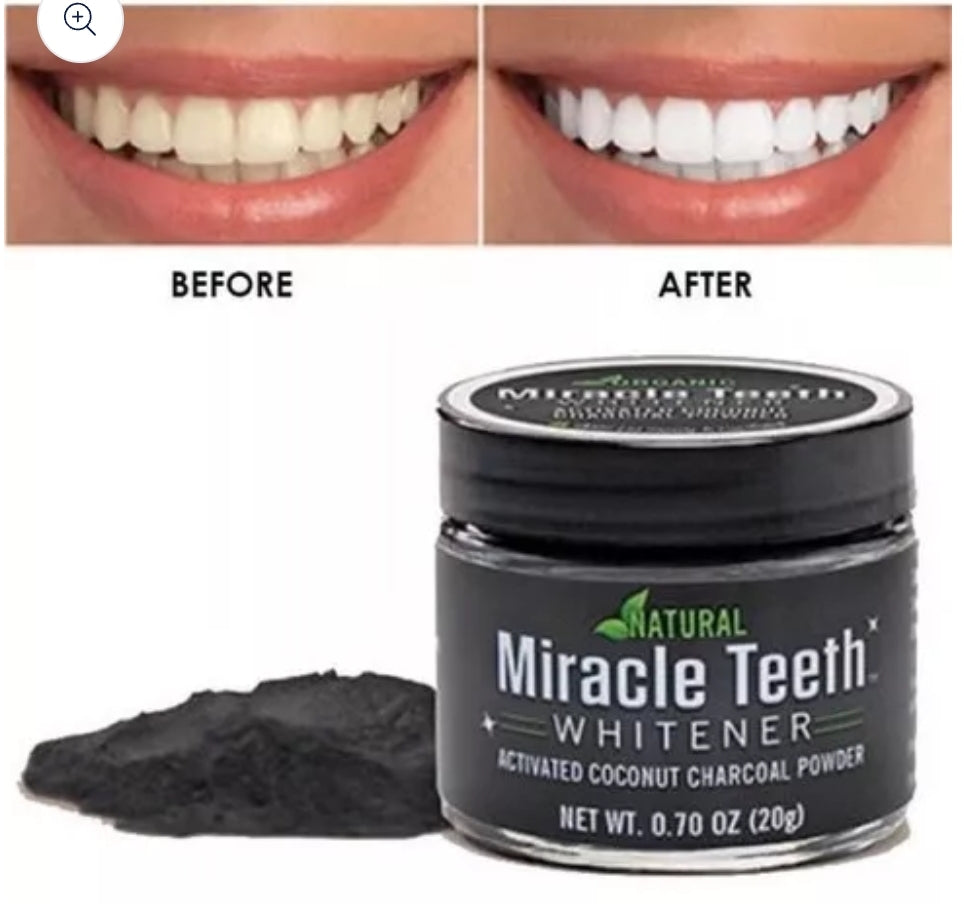 ⭐️Polvo blanqueador dental natural Carbón activado⭐️
