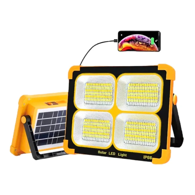 ⭐Lampara LED Solar Portátil con Power Bank⭐