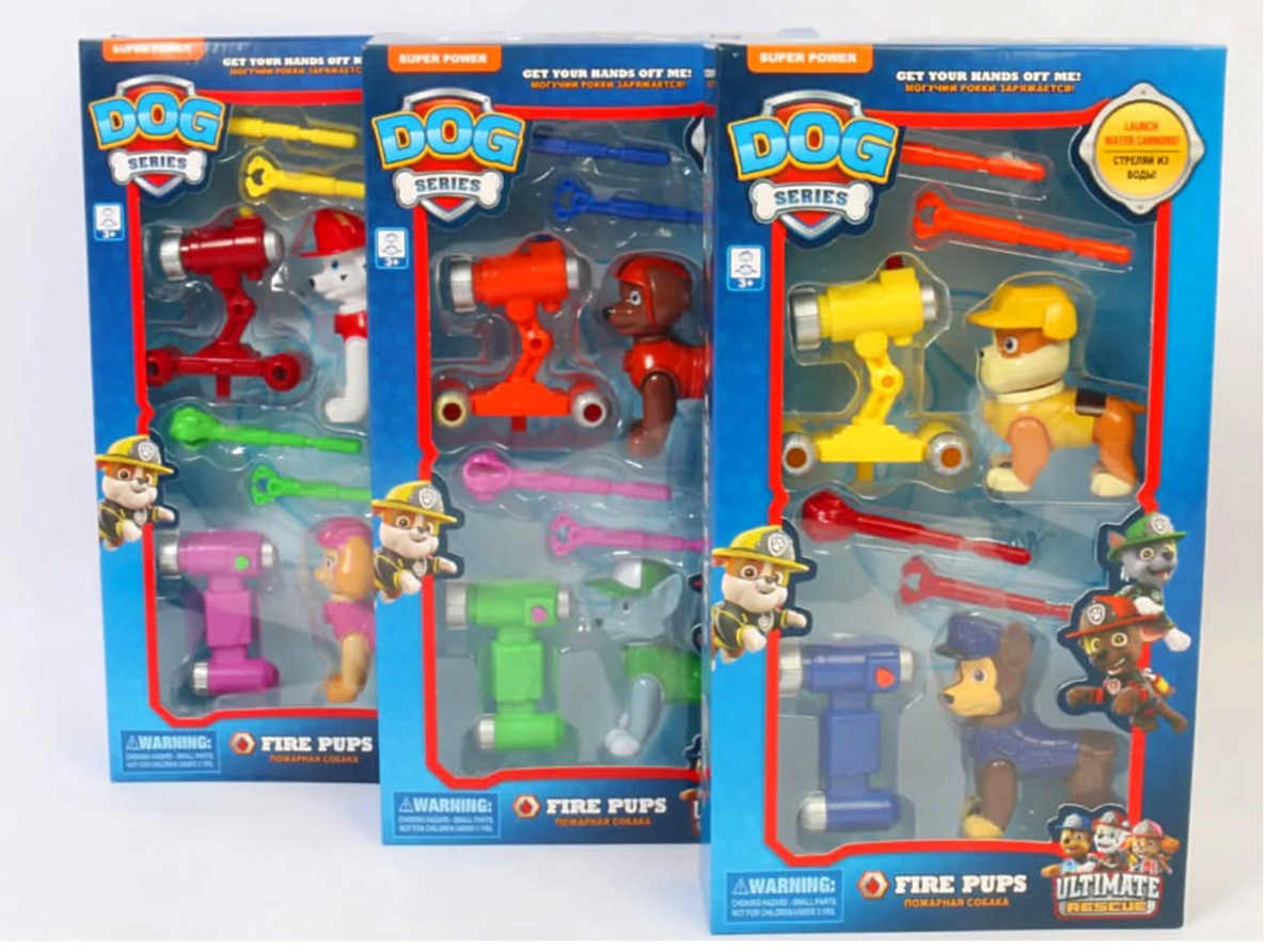 ⭐PACK 2 FIGURAS PAW PATROL DOG SERIES⭐
