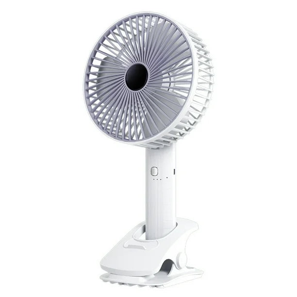 ⭐VENTILADOR INALÁMBRICO USB RECARGABLE CON PINZA⭐