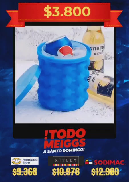 (VIDEO🎞)⭐️Hielera cubetera de hielo silicona⭐️
