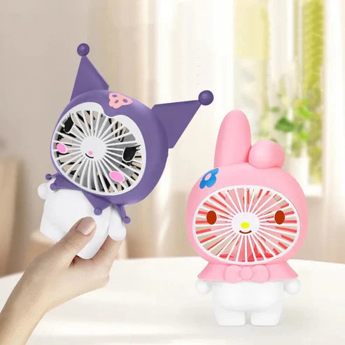 ⭐MINI VENTILADOR SANRIO 17x10CM⭐