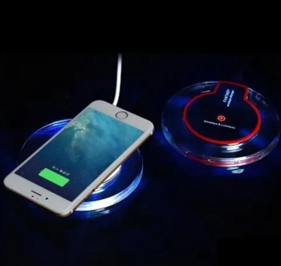 ⭐Cargador inalámbrico para Android y Iphone⭐