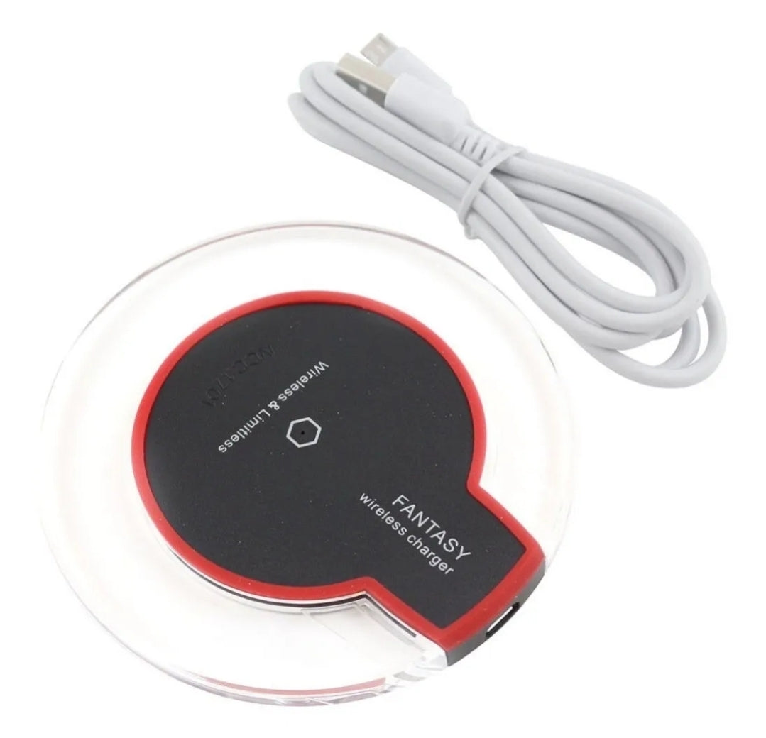 ⭐Cargador inalámbrico para Android y Iphone⭐